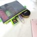 Mesh Zipper Pouch  6 PCS 3 Sizes  A4 A5 A6 Zipper Bags Clear Zipper Pouch Small Organizer Bag Zipper Folder Bag Cosmetic Bags Travel Storage Bag Color Blue Blue-6PCS - Buy Online on GoSupps.com