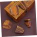 SOESFOUFU Natural Gemstone 5pcs African Decor Irregular Stone African s Eye Rough Stone Tiger's Eye Stone Materials Rock Mineral As Shown Size 2 - Buy Online on GoSupps.com