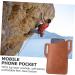 DOITOOL for Cell Portable Waist Brown Protective Pouch Storage Phone Dark Practical Mobile Bag Male Men - Buy Online on GoSupps.com