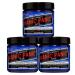 Manic Panic Blue Moon Classic Creme Vegan Cruelty Free Semi Permanent Hair Dye 3 x 118ml Blue Moon 118 ml (3Pack)