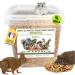Black Soldier Fly Larva 800g (=5 liters) PREMIUM QUALITY, Black Soldier Fly, Treat for Birds, Hedgehogs, Turtles, Reptiles, Fish, Rodents, 100% Natural, no additives (800g, Soldier Fly)