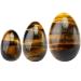 MookaiTedecor Tiger eye yoni eggs cone balls pelvic floor trainer exercise set with 3 sizes Ben wa balls massage stones for the practice of the pelvic floor and bladder & recovery the postpartum vagina