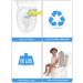 HEETA Portable Folding Potty Training Seat for Kids - Non-Slip, Travel-Friendly, Easy to Clean - Comfortable No-Gap Design (White) - Buy Online on GoSupps.com