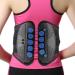 Back support belts vertebral seam decompression back support with a fit for the back bones and imulated pelvic design lever principal and curvature traction therapy for scoliosis