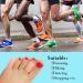 Gel Toe Caps - Breathable Silicone Protection for Blisters Ingrown Toenails & Pain Relief (10 Pack) - Buy Online on GoSupps.com