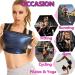 Fitever Women's Sauna Suit Sweat Vest | Waist Trainer & Body Shaper for Weight Loss | Black L/XL - Buy Online on GoSupps.com