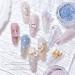 GZMAYUEN Crystal Diamond Nail Glitter Powder Set - 8 Pieces Gold, Silver, Rose Gold, Blue Glass Stone Chrome Sparkles - Nail Pigment Decoration Kit - Buy Online on GoSupps.com