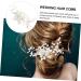 FRCOLOR Bridal Comb Bridal Accessories Wedding Headpiece for Bride Accessories Prom Hair Accessories Hair Combs for Wedding Hair Accessories for Prom Tiara Bride Hair Comb Alloy - Buy Online on GoSupps.com