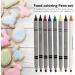 Food Coloring Markers Multi-Color Food Writing Pens Transfer Edible Black Coloring Pens Fine-Pointed Edible Markers Used for Fondant Cake Chocolate - Buy Online on GoSupps.com