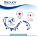 BackJoy Trigger Point Relief Self Massage Stick - Foldable Therapy for Lower Back Neck & Foot - Blue - One Size - Buy Online on GoSupps.com