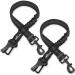 Dog belt for the car 2 pieces taval stroke belt dog for small/large dogs seat belt for adjustable long and short dog snap luggage back seat isofix 2 PCs