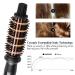 AmoVee 1 Inch Curling Iron Brush - Ceramic Tourmaline Ionic Hot Brush for All Hair Types Dual Voltage Instant Heat & Auto-Off | International Shipping Available - Buy Online on GoSupps.com