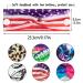 6Pcs Mask Holding Headband with Buttons â€“ Colorful, Stylish Ear Protection for Men & Women | National Flag, Leopard, Butterfly Patterns - Buy Online on GoSupps.com