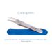 Faude Spring Steel Tweezers Set 3 Precision Tools (Pointed & Blunt) for Terrariums Labs & Model Building Ideal for Handling Spiderlings Scorpions & Insects - Buy Online on GoSupps.com