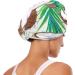 Tropical Coconut Hair Towel 2 Pack | Super Absorbent Quick Dry Hair Turbans for Women & Girls - Buy Online on GoSupps.com