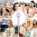 Heated Lash Curler | Portable Lash Curling Tool Rapid Heat-up Eye Lash Curler with Temperature Control 3 Modes Silicone Pad for Quick Natural Eye Lashes Purple - Buy Online on GoSupps.com