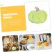 Alipis Pumpkin Decoration Halloween Display Ceramics Green 13X13CM - Buy Online on GoSupps.com