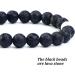 5 Pieces Howlite Lava Rock Stone Bracelets - Essential Oil Diffuser Yoga Beads with Drawstring Bag - Natural Chakra Accessories for Couples - Buy Online on GoSupps.com