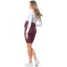Be Mammy Womens Maternity Short Leggings Tights - Wine Red - Buy Online on GoSupps.com
