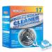 Oradess Washing Machine Cleaner Tablets for Top and Front Loading Washers Deep Cleaning Remover - 17 Tablets Included