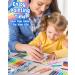 Unicorn Art Case Set for Girls - Painting Drawing Coloring Kit with Washable Markers, Pens, and Crayons - Ideal Gift for Kids - Blue - Buy Online on GoSupps.com