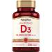 Piping Rock Vitamin D3 10000 IU | 250 mcg | 250 Softgels | High Potency | Non-GMO & Gluten Free Supplement