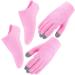 PATKAW 1 Set Gloves and Foot Mask Set Socks Women Gloves Mittens Overnight Moisturizing Gloves Moisturizing Hand Gloves Soft Moisturizing Gloves Touch Screen Pink Hand Mask Fabric Miss - Buy Online on GoSupps.com