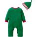 LIKPOJA Baby First Christmas Elf Costume with Elf Hat | 6-9 Months Santa Outfit for Boys & Girls - Buy Online on GoSupps.com