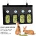 Rabbit Hay Feeder Bag 2 Pcs Rabbit Hay Feed Bag Guinea Pig Hay Feeder Storage Hay Feeder Hanging Bag Hanging Feeding Hay with 4 Holes Small Animals Hay Feeder Bag for Rabbit Guinea Pig Hamster - Buy Online on GoSupps.com
