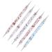 Dotting Tools Set Nagelkunst-Spunkt-Zunierkunst Tools Nail Nailing Pen Pen for Brush Nailing Pente for Pinel Art Dotting Tools for Nail Art