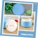 Hohopeti 8 Pcs Body Powder Puff Box - Travel Makeup Puff Set for Baby Powder Application - Charming Blue Air Cushion - 8x8x6cm - 2pcs - Buy Online on GoSupps.com