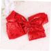 minkissy Sequins Hair Clip Bowknot Barrettes Hair Barrettes Bow Barrette Clip Glitter Bows Alligator Hair Clip Sequin Hair Clip Glitter Hair Bows Hairpins Clip Miss Extra Large 17*13 cm Red - Buy Online on GoSupps.com