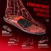 Valsole Orthopedic Insoles for Men & Women | Soft High Footrest Shoe Inserts for Flat Feet & Plantar Fasciitis | Size 46-47 EU (29.5cm) - Red - Buy Online on GoSupps.com