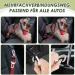Slowton Dog Harness with Safety Belt for Car - Breathable Durable Red XXXS | Includes 2 Carabiner Hooks - Buy Online on GoSupps.com