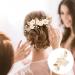 DEARMAMY Bride Hair Comb Wedding Hair Comb Clip Bride Flower Hairpin Women Hair Accessory - Buy Online on GoSupps.com