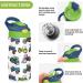 Tractor Kids Stainless Steel Water Bottle - 12oz Vacuum Insulated Double Wall Bottle - Buy Online on GoSupps.com