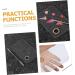 Buy 2 Sets Beauty Palette & Cosmetic Mixing Gel Polish - Eyeshadow & Nail Makeup Mixing Plate with Spatula - International Shipping Available - Buy Online on GoSupps.com