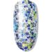 Blue Sky Christmas Kids Nail Varnish Bauble - Snowman Blue Multicolour Glitter 5ml - Buy Online on GoSupps.com