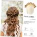 minkissy Hair Jewelry Rhinestone Hair Accessories Rhinestone Hair Side Comb Hair Side Combs Hair Combs for Women Accessories Diamond Hair Accessories Miss Wedding Back of Head Rhinestones - Buy Online on GoSupps.com