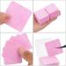 Minkissy 800 Pcs Glue Wipes - Lash Glue Cleaning Pads & Nail Polish Remover | Non-Woven 4.8x4.8cm | Pink - Buy Online on GoSupps.com