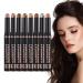 Eyeshadow Pencil Set - Shimmer Creamy Eyeshadow Pencils - Waterproof Shimmer Eye Shadow Sticks Eye Shadow Stick Makeup Set Smoky Highlighter Eye Makeup Pochy