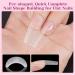 Soft Gel Nail Tips Square - XL Long Clear Full Cover Tips | 360PCS Matte No C Curve - Perfect for Nail Extensions & Professional Use - Buy Online on GoSupps.com