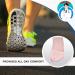 Metatarsal Pads Gel Toe Separator - 4 PCS Nude, Breathable & Soft Gel, Forefoot Pain Relief, Ideal for Blisters & Diabetic Feet - Buy Online on GoSupps.com