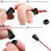 Inovat 20 Pcs Black Plastic Cord Lock Stopper Detachable Cap for Lanyard Backpack Clothing - Buy Online on GoSupps.com
