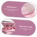 Buy SOLUSTRE Starry Sky Glasses Case with Mirror Film - Travel PP Lens Cover in Pink (7.5x7.5cm) | International Shipping Available - Buy Online on GoSupps.com