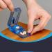 Pill Splitters - (Pack of 2) Pill Cutters with V- Grip for Small and Medication - Easily Cut Pills Splitter | Cutter and Crusher with Pill Holder Case to Spli - Buy Online on GoSupps.com