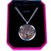 Aromatherapy Essential Oil Diffuser Necklace | Stainless Steel Pendant with 10 Refill Pads | Adjustable Chain Jewelry Gift Box - Buy Online on GoSupps.com