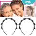 Jinglive Double Bang Hair Straps - Gothic Punk Hairstyle Aid for Women & Girls | Hairyard Pony Twist Hair Clips - Buy Online on GoSupps.com