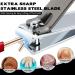Premium Stainless Steel Nail Clipper Set - Sharp Effortless Fingernail & Toenail Clippers for Men & Women | International Shipping - Buy Online on GoSupps.com
