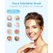 Jack&Rose Sonic Silicone Face Scrubber - Waterproof Electric Facial Cleansing Brush for Sensitive Skin - Inductive Charging Face Exfoliator (Sky Blue) - Buy Online on GoSupps.com